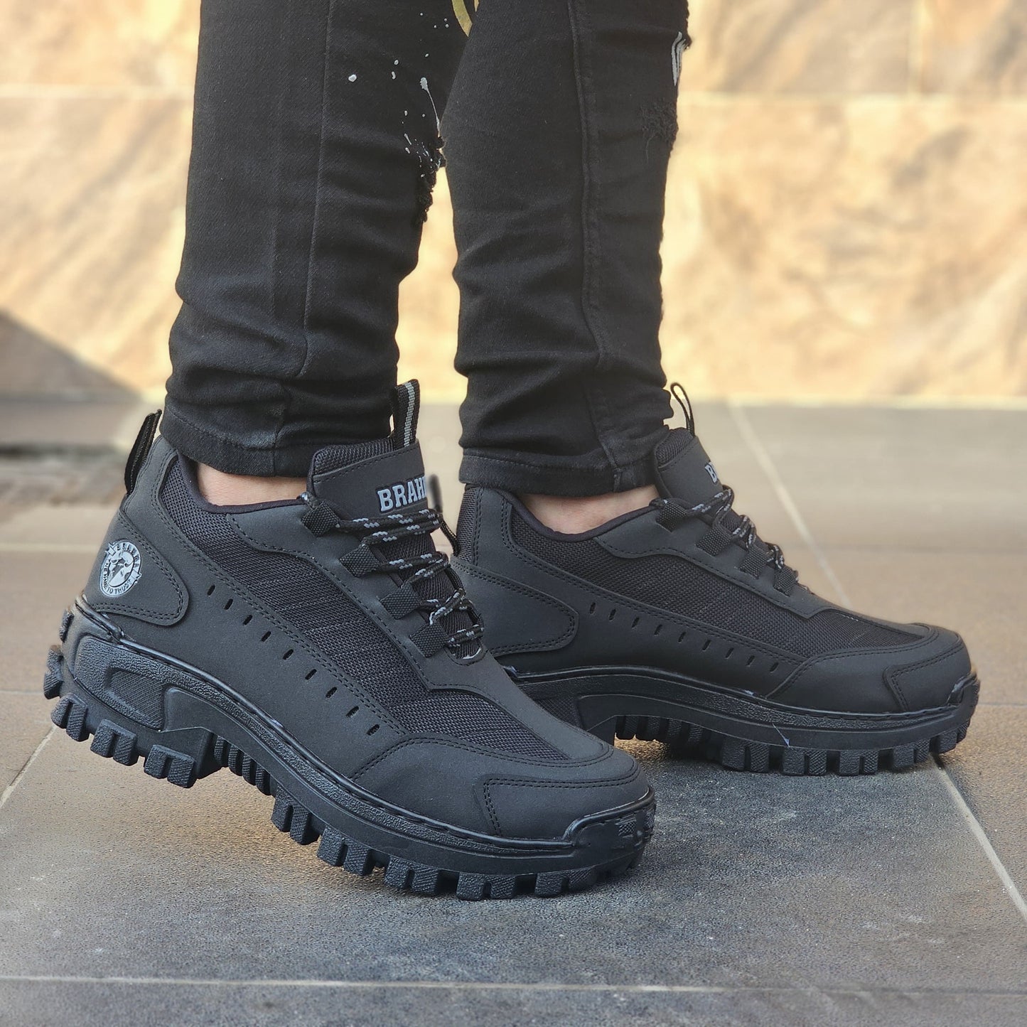 Bota Brahma 100% Cosida +REGALO 3 PARES DE MEDIAS