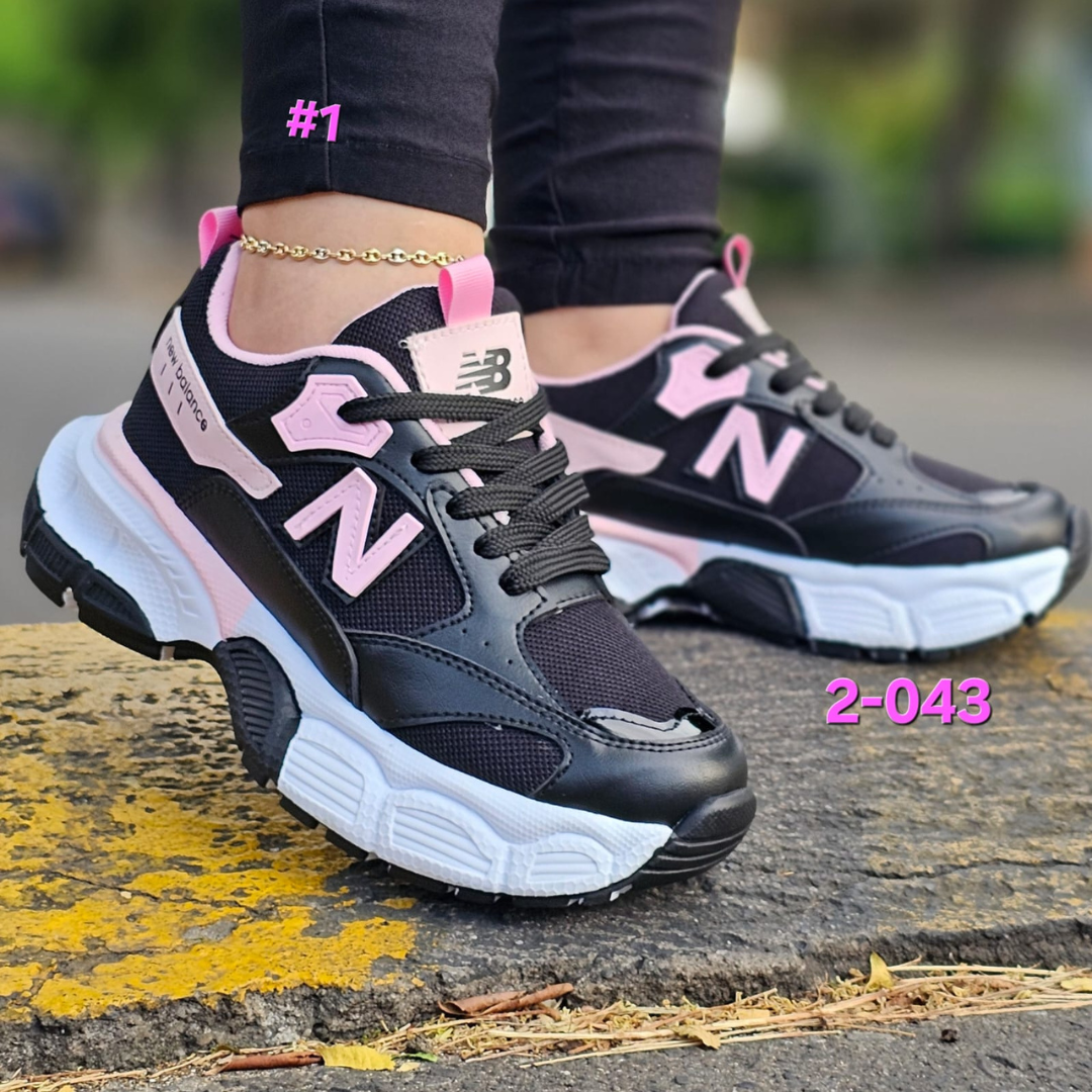 New Balance Dama  +PACK de 3 medias